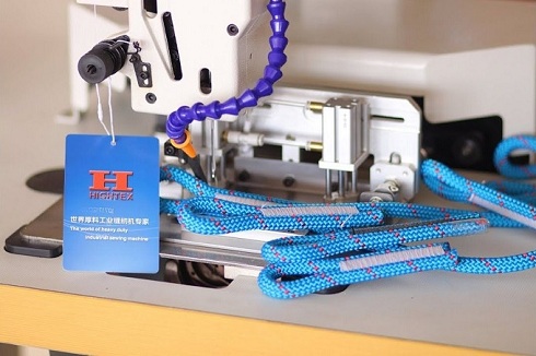 Heavy duty webbing lifting slings sewing machine